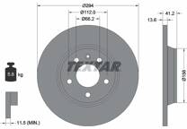 Brake disc set (2)