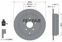 Brake disc set (2)