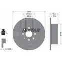 Brake disc set (2) TEXTAR - 92075503