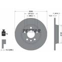 Brake disc set (2) TEXTAR - 92083903