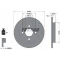 Brake disc set (2) TEXTAR - 92088403