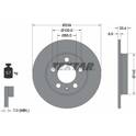 Brake disc set (2) TEXTAR - 92105803