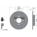 Brake disc set (2) TEXTAR - 92111703