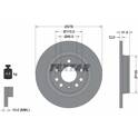Brake disc set (2) TEXTAR - 92118503