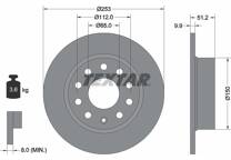 Brake disc set (2)