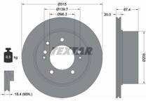Brake disc set (2)