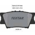 Brake Pad Set TEXTAR - 2433801