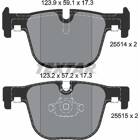 Rear brake pad set (4 pcs) TEXTAR - 2551401