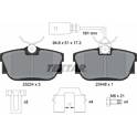 Rear brake pad set TEXTAR - 2322416