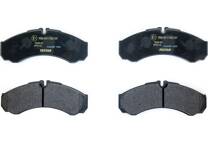 Rear brake pad set