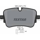 Set remblokken achter TEXTAR - 2230701