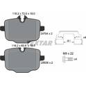 Set remblokken achter TEXTAR - 2470401