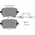 Set remblokken achter TEXTAR - 2626701