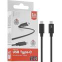 USB-C / USB-C cable 1m TNB black TNB - 936017