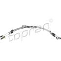 Cable de accionamiento, caja de cambios manual TOPRAN - 601 259