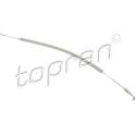 Cable de accionamiento, desbloqueo de puerta TOPRAN - 109 452