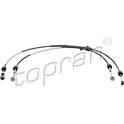 Cable- manual transmission TOPRAN - 305 115