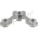 Chapa de protecção, articulação de suspensão/guia TOPRAN - 102 773
