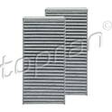 Cabin air filter TOPRAN - 502 783