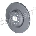 Brake disc (per unit) TOPRAN - 114 839