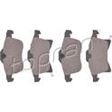 Front brake pad set (4 pcs) TOPRAN - 206 509