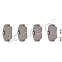 Front brake pad set (4 pcs) TOPRAN - 400 517