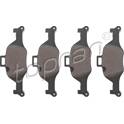 Front brake pad set TOPRAN - 624 525