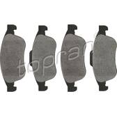 Front brake pad set (4 pcs) TOPRAN - 700 767