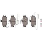 Front brake pad set (4 pcs) TOPRAN - 720 249
