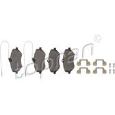 Front brake pad set (4 pcs) TOPRAN - 723 267