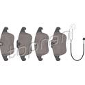 Front brake pad set (4 pcs) TOPRAN - 723 320