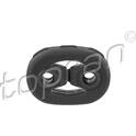 Halter, Abgasanlage TOPRAN - 117 459
