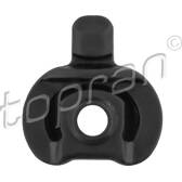 Halter, Schalldämpfer TOPRAN - 700 618