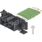 Resistor, interior blower TOPRAN - 208 648