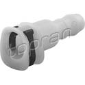 Peça de ligação, tubo de água de lavagem TOPRAN - 120 124