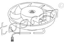 Fan, radiator