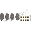 Rear brake pad set TOPRAN - 723 633