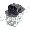 Résistance de série moteur électrique ventilateur du radiateur TOPRAN - 701 411