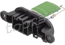 Resistor, interior blower