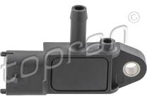 Sensor, avgastryck