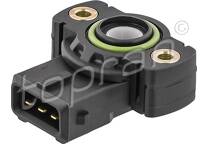 Sensor, smoorkleppenverstelling