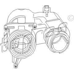 Serrure de blocage de la direction TOPRAN - 110 823