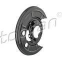 Splash Panel, brake disc TOPRAN - 724 054