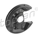 Spritzblech, Bremsscheibe TOPRAN - 117 968