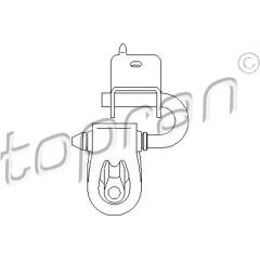 Support (amortisseur) TOPRAN - 109 052