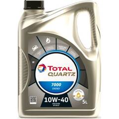 Engine Oil QUARTZ 7000 ENERGY 10W40 - 5 Liters TOTAL - 214114