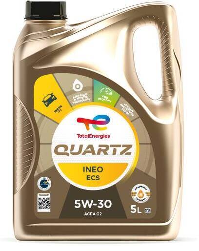 Engine Oil Quartz Ineo ECS 5W-30 C2 - 5 Liters