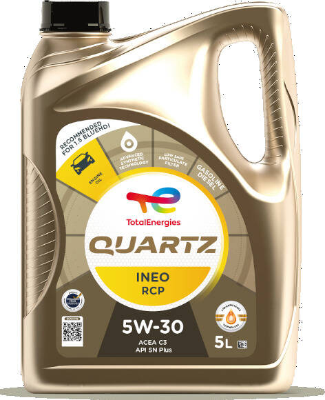 Engine Oil Quartz Ineo MC3 5W-30 C3 - 5 Liters