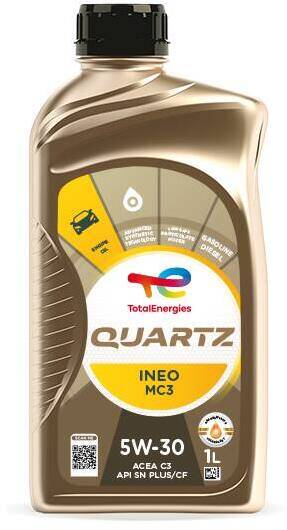 Engine Oil Quartz Ineo MC3 5W-30 C3 - 1 Liter