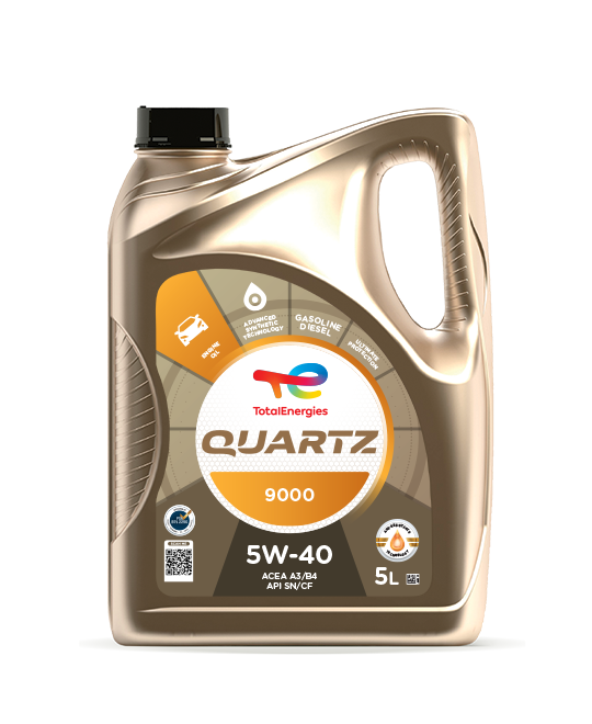 Engine Oil Quartz 9000 5W-40 - 5 Liters